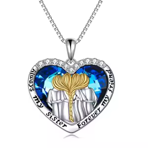 4 Sisters Crystal necklace
