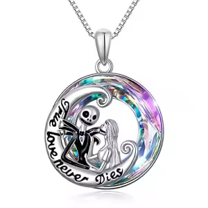True Love Never Dies-Purple Circle Crystal