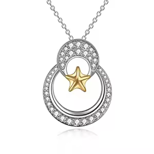 Moon Star Necklace