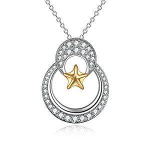 Moon Star Necklace