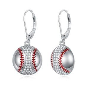 Baseball Earrings