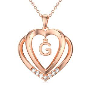 Rose Gold - G Initial