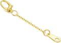 wholesale 14K Gold (Au585) Nickel-Free Hypoallergenic Jewelry Extender Chain - 1/2/3 Inch-0-0