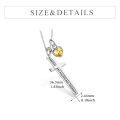 wholesale 925 Sterling Silver Cross Pendant With Blue Opal And Philippians Inscription-0-25
