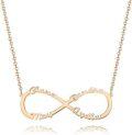 wholesale 18K Gold Infinity Name Necklace with Customized Names - Elegant Fine for Women-0-2