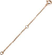wholesale 14K Gold 3 Adjustable Chain Extender for Necklace Bracelet-Rose Gold gold necklace chain extender