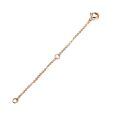 wholesale 14k Rose Gold Chain Bracelet Wholesale With Heart Charm-0-10