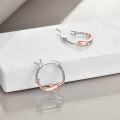 wholesale 925 Sterling Silver Penguin Hoop Earrings Gift for Women Girls Kids 3D Cute Animal Jewelry Accessories Minimalist Fashion Lightweight Hypoallergenic Nickel Free Safe Charm Birthday Christmas Holiday Present Idea-0-4