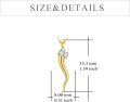 wholesale 18k Gold Plated 925 Sterling Silver Italian Horn Pendant Charm Necklace s for Men 18+2-0-5