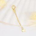 wholesale 14K Gold (Au585) Hypoallergenic Nickel-Free Jewelry Extender Chain 1/2/3 Inch with Lobster Clasp-0-2