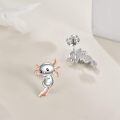 wholesale 925 Sterling Silver Axolotl Stud Earrings - Unique Gift for Her-0-3