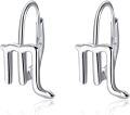wholesale TOUPOP 925 Sterling Silver Horoscope Zodiac 12 Constellation Astrology Leverback Dangle Earrings For Women -0-0