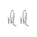 TOUPOP Sterling Silver Stone Zodiac Constellation Leverback Dangle Earrings-0-0