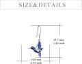 wholesale 925 Sterling Silver Hummingbird Dangle Earrings for Women Gifts-0-3