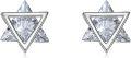 wholesale 925 Sterling Silver Triangle CZ Stud Earrings for Women - Minimalist Fashion  Ideas-0-0