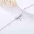 TOUPOP Sterling Silver & Stone Dragonfly Bracelet for Women-0-4