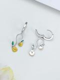 TOUPOP Sterling Silver Sunflower Zodiac Dangle Earrings Birthday Christmas Gift-0-4