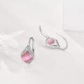 wholesale Sterling Silver Moonstone Teardrop Leverback Earrings for Sensitive Ears-0-25