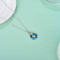 wholesale 925 Sterling Silver Unicorn Pendant Necklace Wholesale With Crystal-0-18