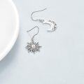 wholesale 925 Sterling Silver Sun and Moon Drop Earrings for Women - Bohemian Witchcraft s-0-2