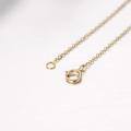 wholesale 925 Sterling Silver Plated 14k Yellow Gold 2 3 4 Necklace Chain Extender Dainty Strong Removable Jewelry Extension for Necklaces & Bracelets-0-2