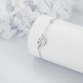 wholesale 925 Sterling Silver Infinity Love Knot Chain Bracelet for Women and Girls-0-2