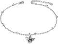 wholesale 925 Sterling Silver Bee Charm Anklet for Women-0-0
