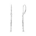 wholesale 925 Sterling Silver Flute Earrings Wholesale For Music Lovers-0-0