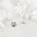 wholesale 925 Sterling Silver Basketball 23 Stud Earrings Sporty Gift for Her-0-3
