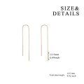 wholesale 925 Sterling Silver Long Chain Earrings-0-18