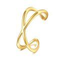 wholesale Gold Infinity Loop Non-Piercing Ear Wrap Cuffs for Women-0-0