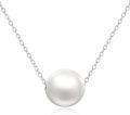 wholesale 14K Gold 8mm Freshwater Pearl Choker Necklace for Women Bridesmaids Mothers Day Gifts-0-0