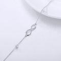 wholesale 14K Gold Infinity Charm Bracelet with Pearls and Cubic Zirconia for Women's Gifts-0-13