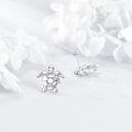 wholesale 925 Sterling Silver Sea Turtle Stud Earrings for Women Girls Gift Idea-0-3
