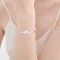 wholesale 925 Sterling Silver 10mm Freshwater Pearl Adjustable Bracelet Gift for Women-0-3