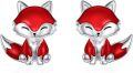 wholesale 925 Sterling Silver Fox Stud Earrings Animal Lovers s for Women-0-0