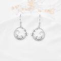 wholesale 925 Sterling Silver Moon & Stars Drop Earrings for Women-0-1