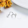 wholesale 925 Sterling Silver Cubic Zirconia Twist Screw Nose Stud 0.03-0.06 ct-0-2