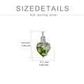 wholesale 925 Sterling Silver Tree of Life Heart Locket with Purple Crystal and Funnel - Memorial Keepsake Jewelry for Women & Girls-0-32