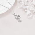 wholesale 925 Sterling Silver Phoenix Pendant Necklace-0-4