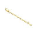wholesale 10k Gold Extension Chain With Lobster Clasps For Jewelry Making-0-25
