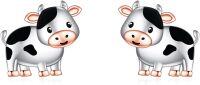 wholesale 925 Sterling Silver Cow Stud Earrings - Adorable Farm Animal Jewelry for Women-Cow