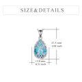wholesale 925 Sterling Silver Celtic Tree Of Life Pendant Necklace Wholesale With Green Inlay-0-21