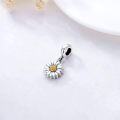 wholesale 925 Sterling Silver Daisy Flower Urn Pendant Necklace Ashes Holder Jewelry for Women Girls Memory Gift-0-2