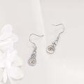 wholesale 925 Sterling Silver Mustard Seed Celtic Knot Dangle Drop Earrings-0-4