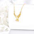 wholesale Gold 14K Hummingbird Pendant Necklace  for Women-0-2
