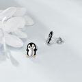 wholesale 925 Sterling Silver Penguin Stud Earrings - Cute Animal  for Women-0-3
