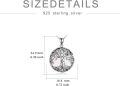 wholesale  Sterling Silver Tree of Life Necklace with Dainty Pendant Irish Jewelry Gift for Women -0-21