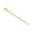 wholesale 14K Gold (Au585) Hypoallergenic Nickel-Free Jewelry Extender Chain - 0.5/1/1.5/2/3 Inch with Lobster Clasp-0-0
