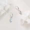 wholesale 925 Sterling Silver Moonstone Teardrop Dangle Earrings Wholesale - Vintage Style s for Her-0-3